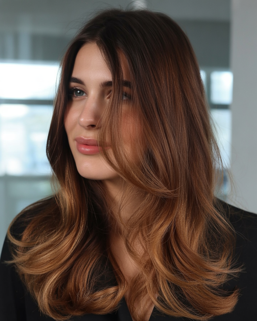 Ombre Brown Dark to Light Perfection