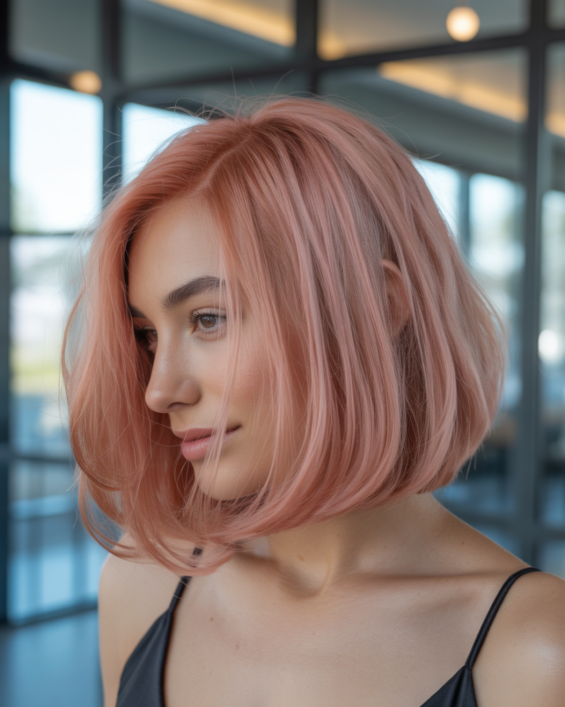 Rose Gold Bob