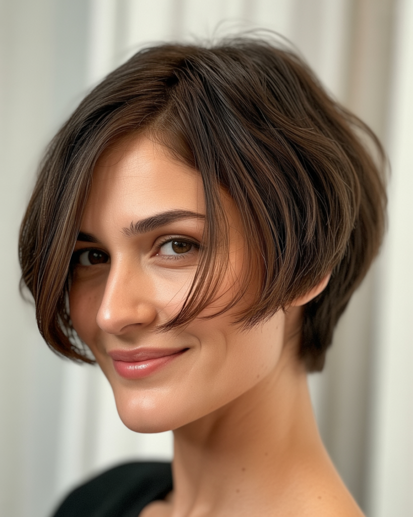 Short Mullet Bob