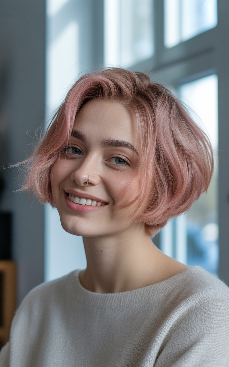 16 Short Pink Hair Ideas That’ll Make You Feel Like a Total Boss Babe