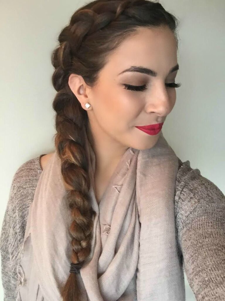 Side Dutch Braid