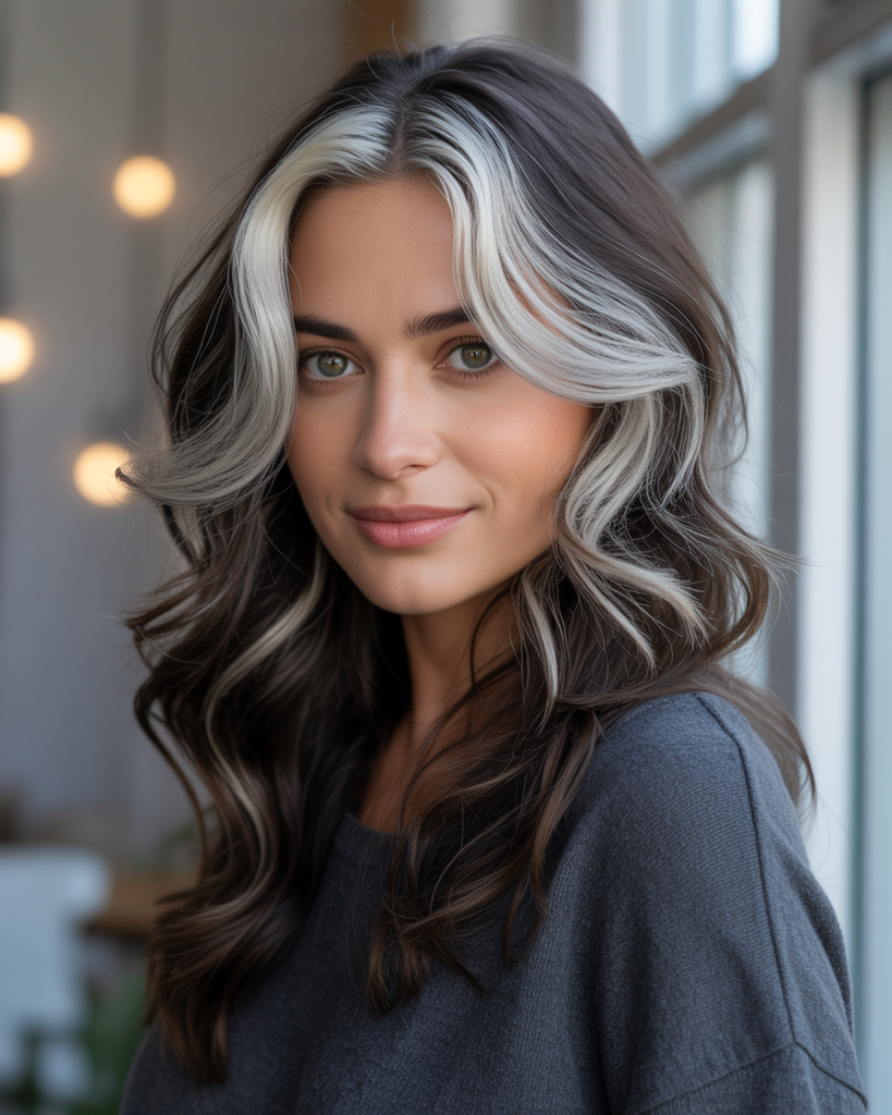 13 Peekaboo Hair Color Ideas That Secretly Transform Your Hair (And Yes, They’re That Cool) 7 Silver Peekaboo Hair Color