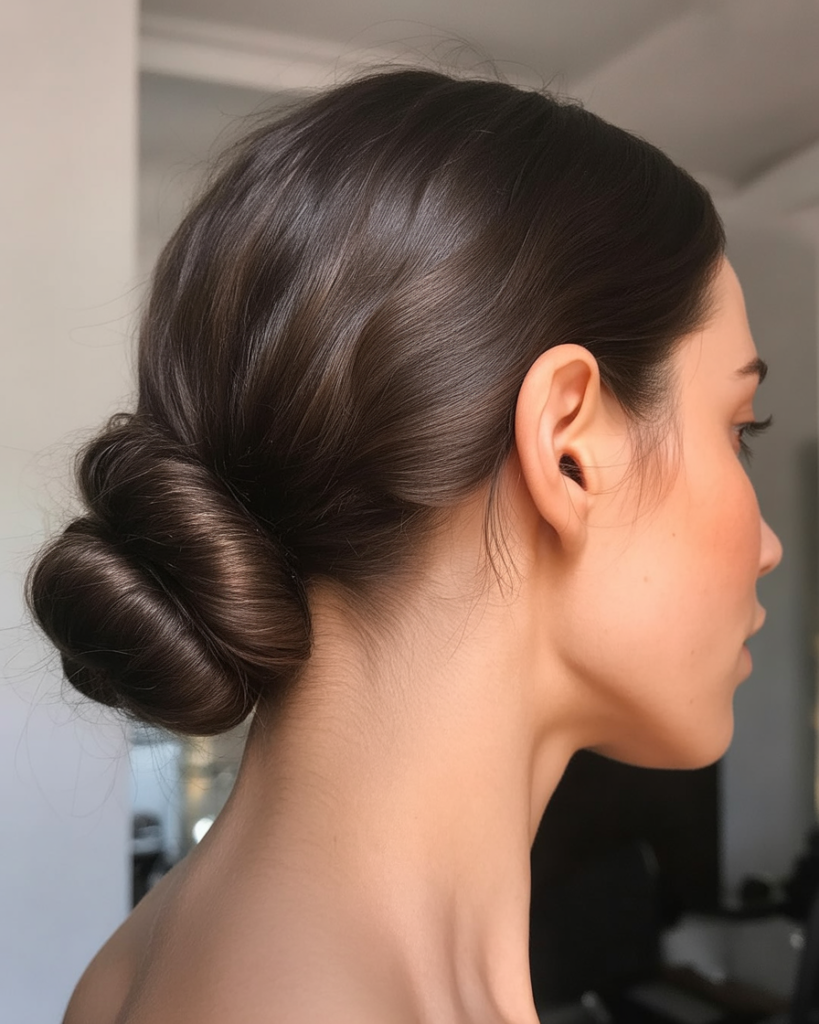 Sleek Low Bun Classy Yet Simple