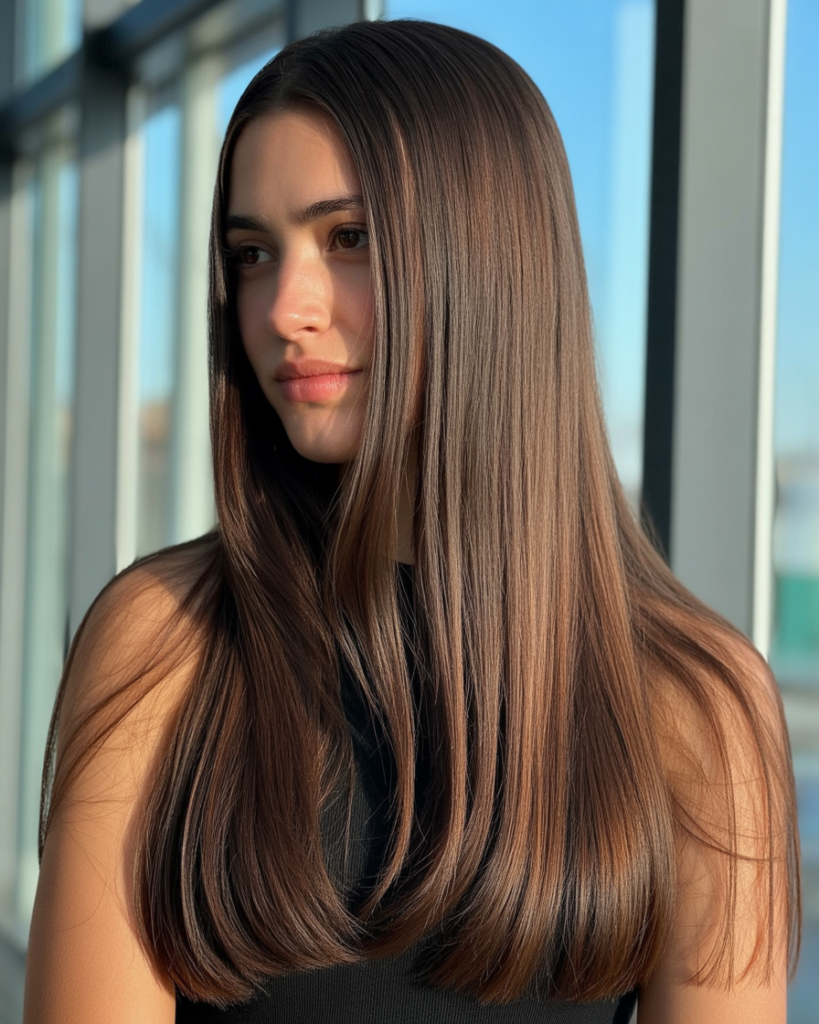 Straight & Sleek Glossy & Gorgeous