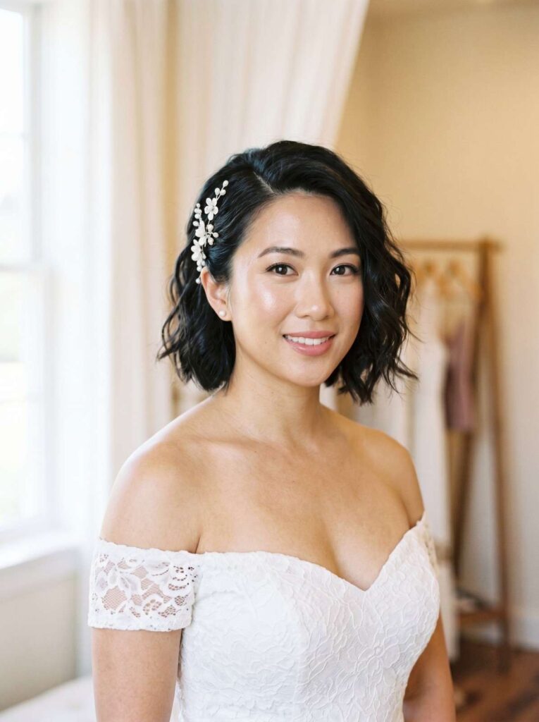 16 Wedding Hairstyles for Short Hair Ideas: Chic Styles for Your Big Day