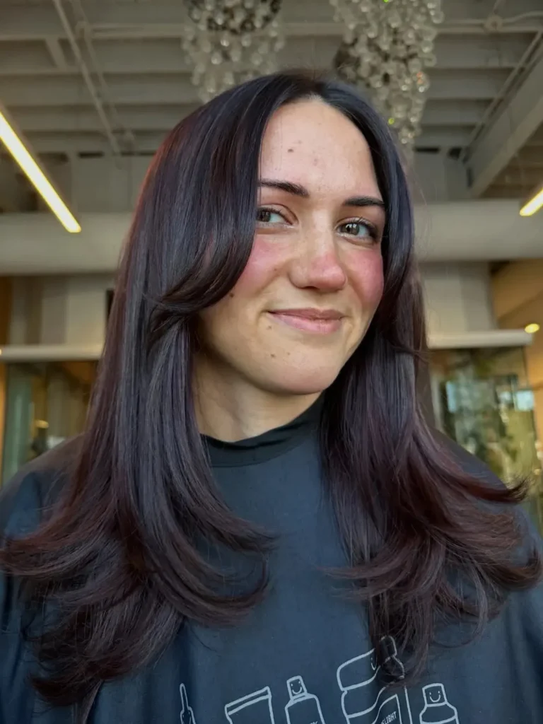 Black Cherry Chocolate Hair