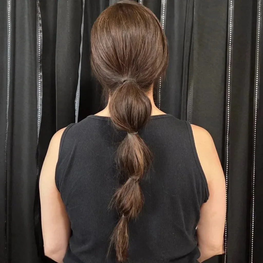 15 Concert Hairstyle Ideas That Look Cute, Last All Night, and Survive the Encore 5 Bubble Ponytail
