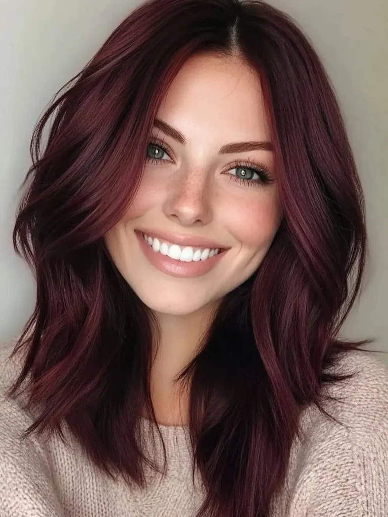 15 Garnier Hair Color Ideas That Will Make Your Hair Look Expensive Without the Salon Drama 9 Burgundy Garnier Hair Color