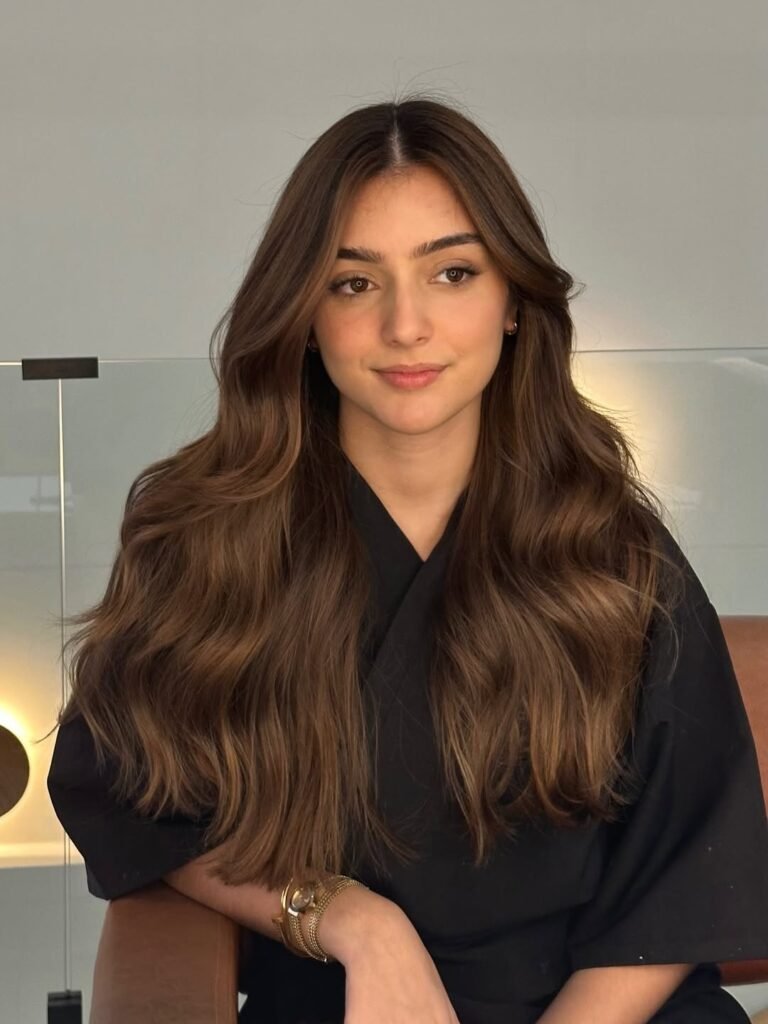 Chocolate Brown with Gold Flecks
