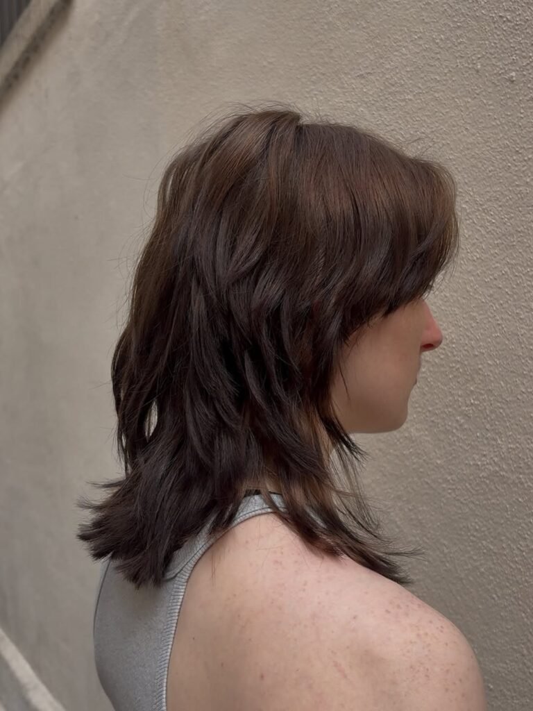 15 Short Hair Wolf Cut Styles That Will Make You Want to Chop It All Off (Trust Me, It’s Worth It) 11 Choppy Wolf Cut with Layers and Volume