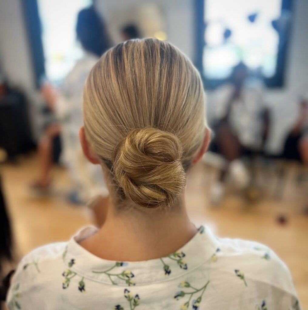 Classic Low Chignon