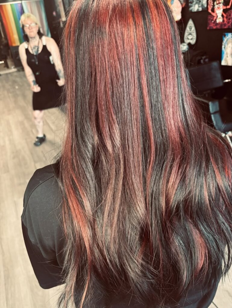 Curls Black Cherry Fire