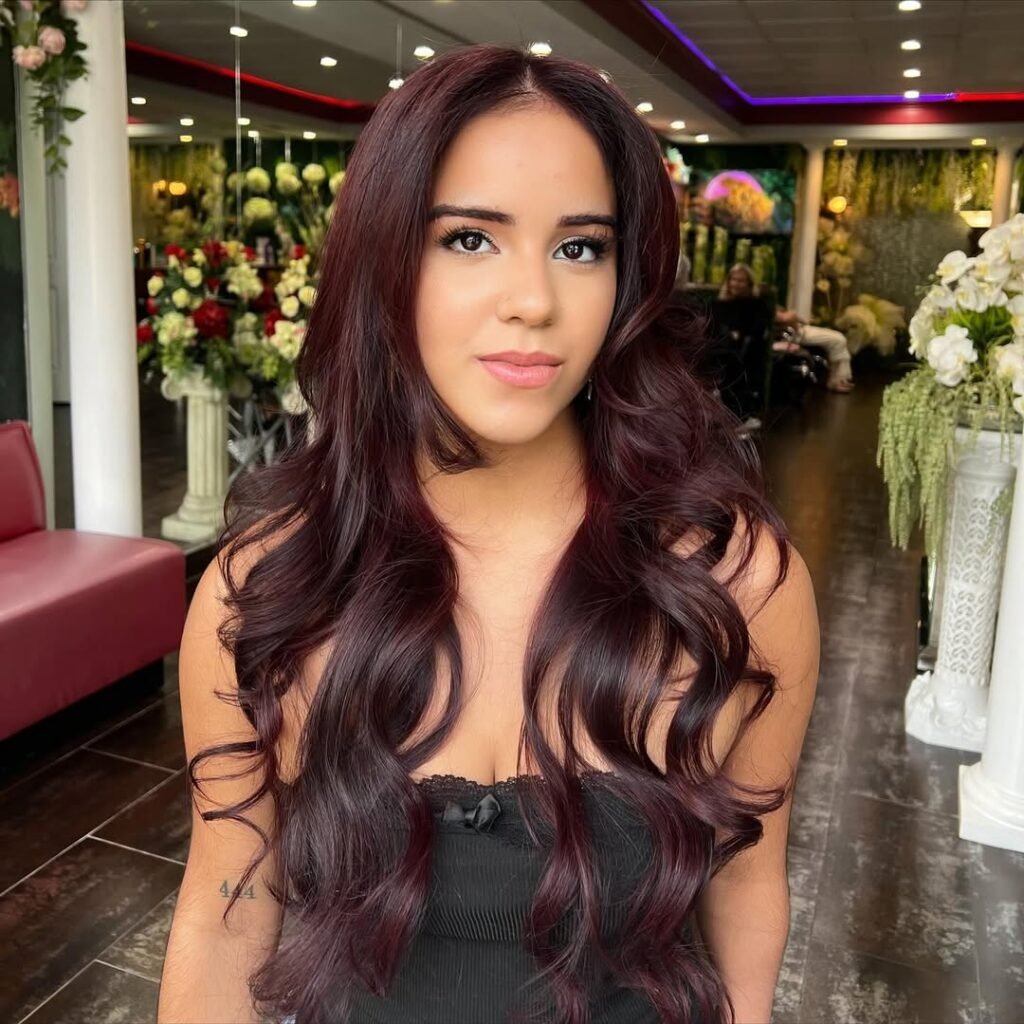 Dark Red Hair Color Ideas