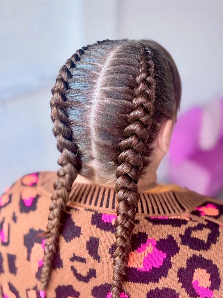 17 Adorable Toddler Hairstyles Idea That'll Make You Actually Look Forward to Hair Time 13 Double Dutch Braids hair