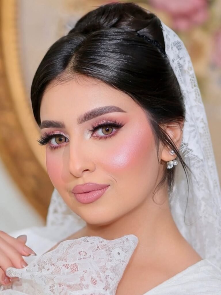Elegant Bridal Top Knot