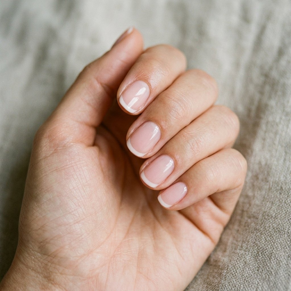 19 Short Natural Nails That Prove Less Is Actually More (And Way More Chic) 5 French Tips nails
