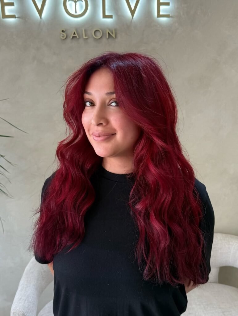 17 Dark Red Hair Color Ideas That Will Have You Turning Heads 10 Garnet Red