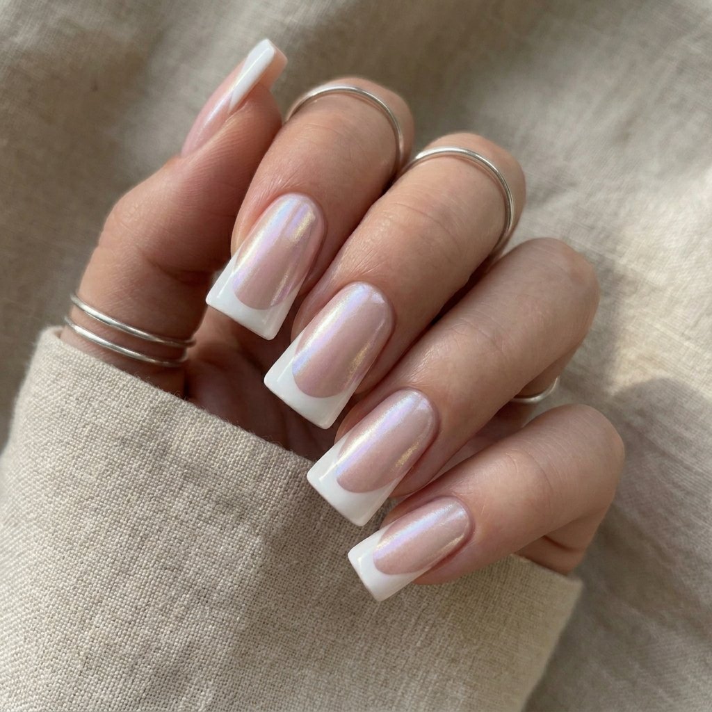 17 Short Duck Nail Ideas That'll Make You Ditch Your Old Nail Look Forever 18 Glazed Donut French Duck Nails