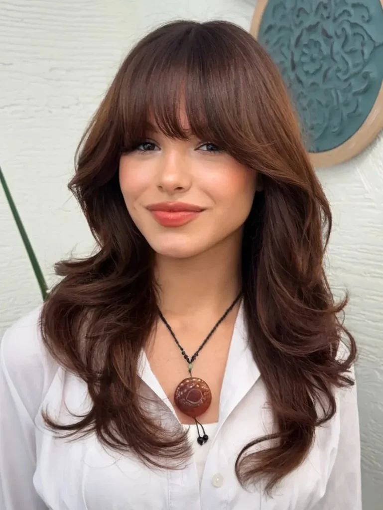 15 Hairstyles With Bangs That Instantly Make You Look Cooler 34 Hairstyles With Bangs
