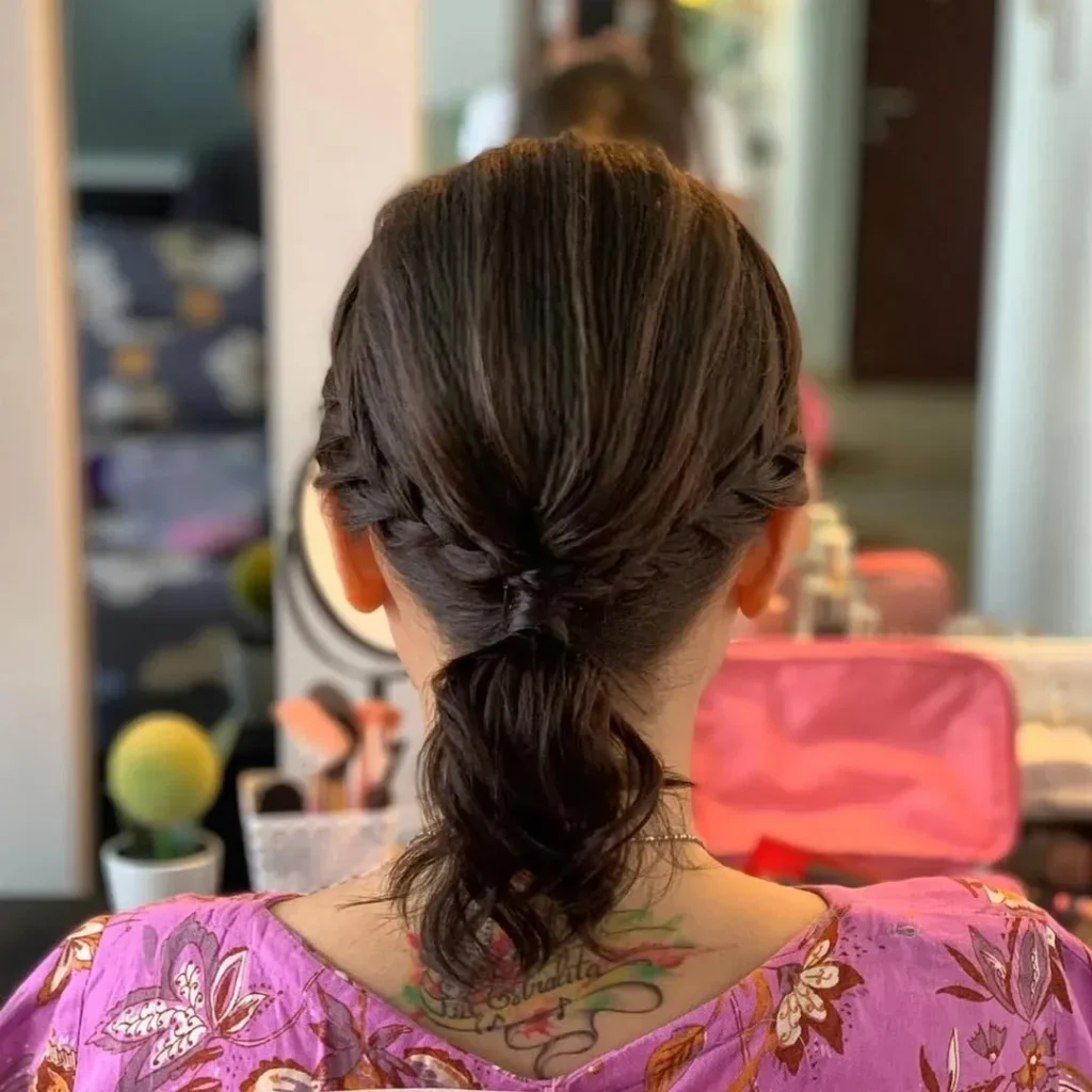 High Mini Ponytail