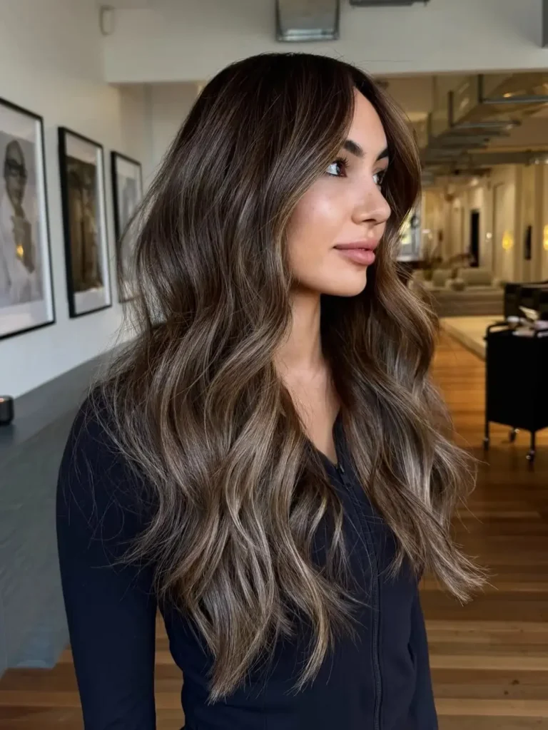 15 Mocha Hair Color Ideas That Look Expensive Without Screaming “I Spent My Whole Paycheck” 7 Iced Mocha Brown Hair