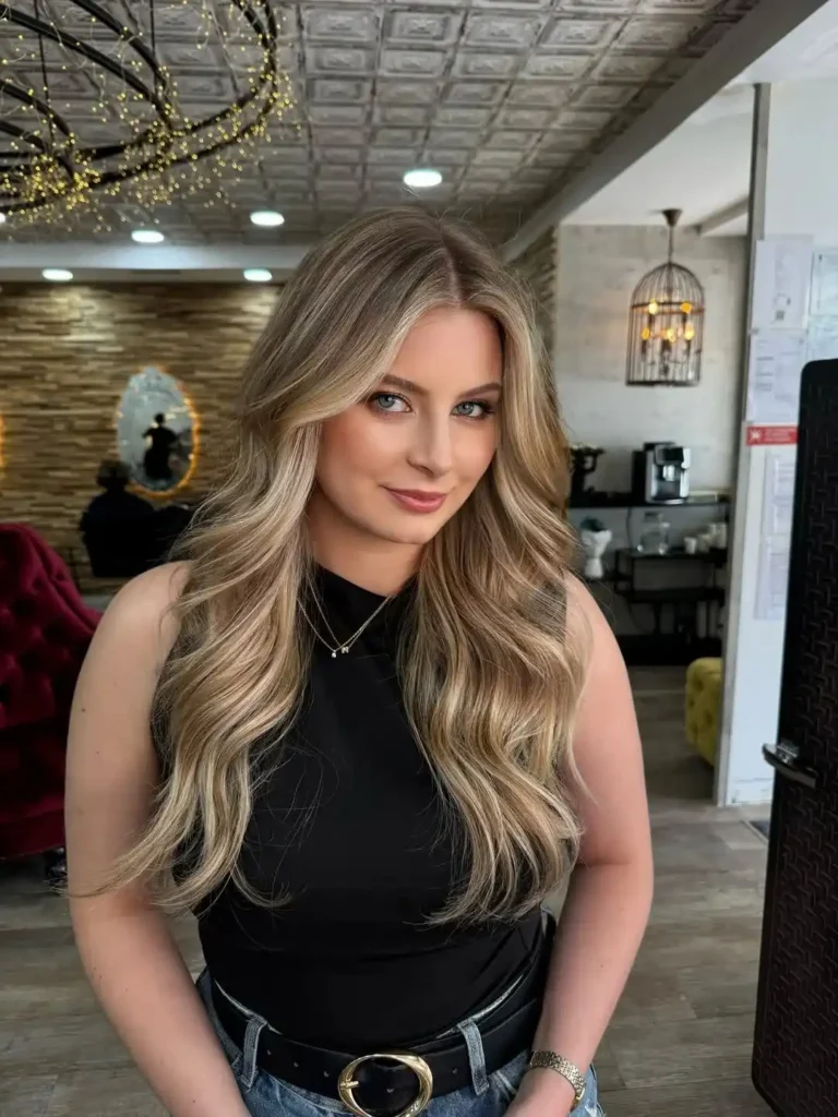 16 Cool Hair Color Ideas That Instantly Make Your Look Feel Expensive, Fun, and Very Main Character 9 Icy Beige Blonde