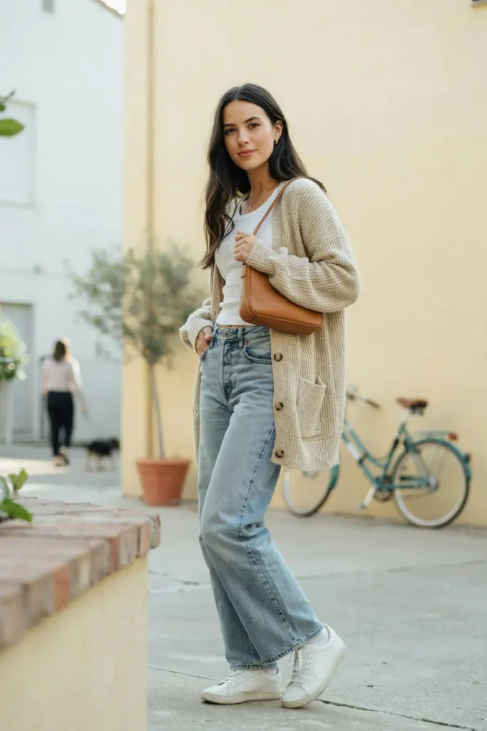 15 Casual Outfit Ideas That Look Effortless, Stylish, and Totally Wearable Tomorrow 4 Matching Sweat Set Structured Coat
