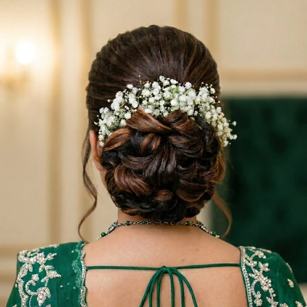 Messy Bridal Bun