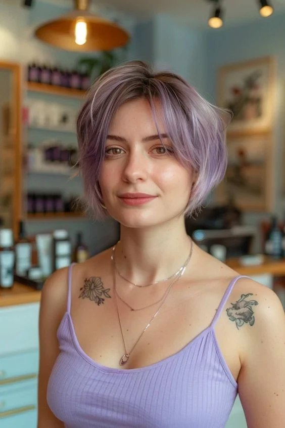 16 Cute Short Hair Ideas That Look Effortless, Chic, and Totally Screenshot-Worthy 12 Messy Pixie Bob