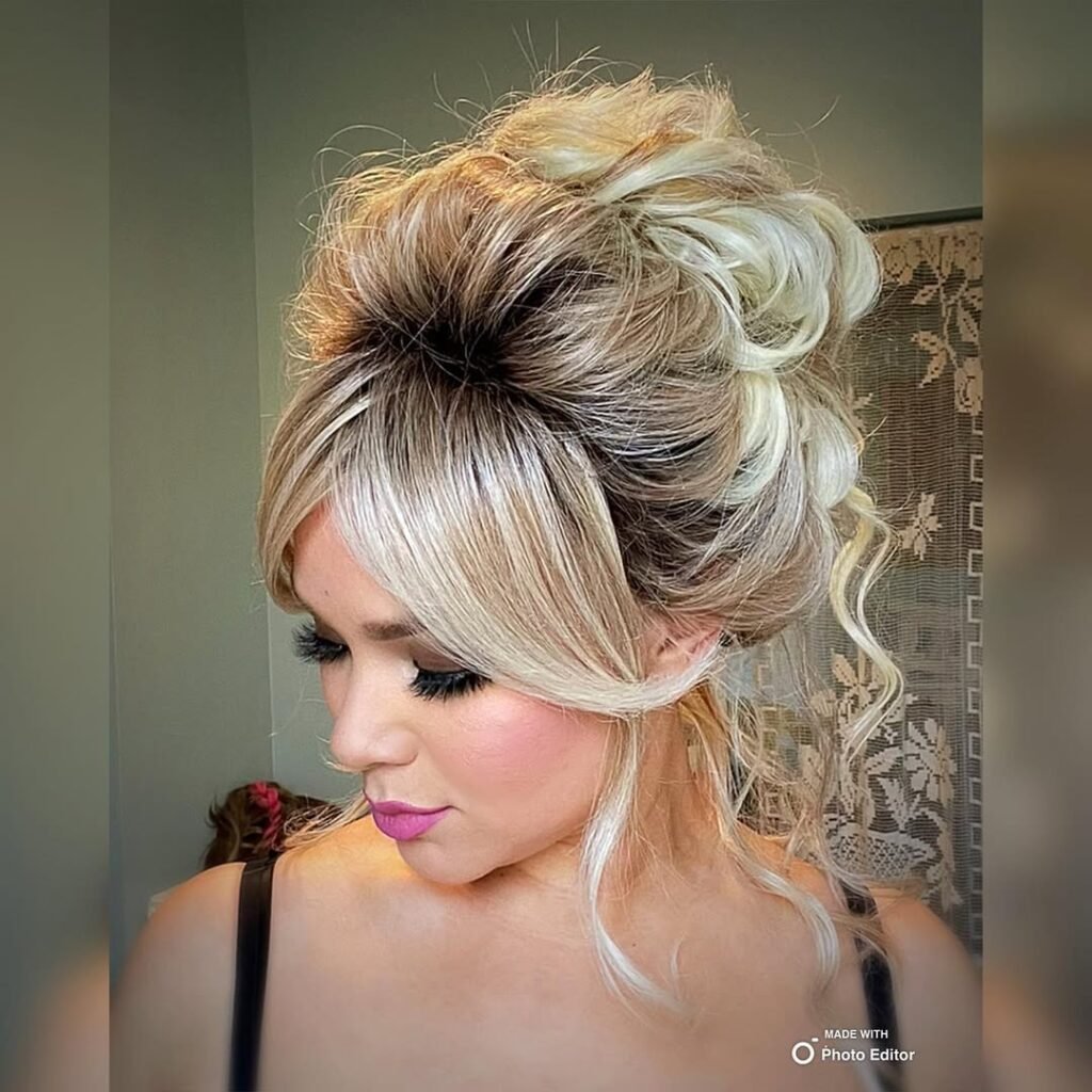 Messy Romantic Updo