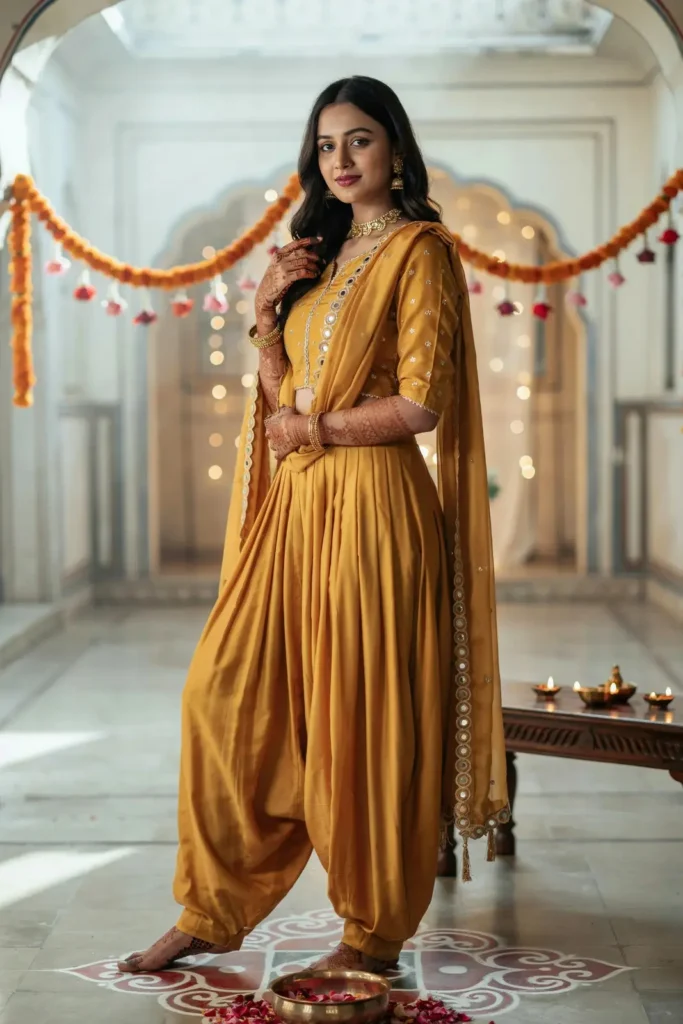 Patiala Suit With Paranda