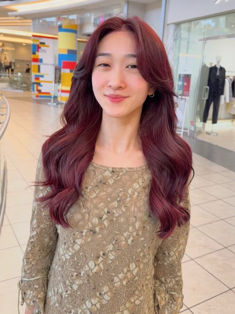17 Dark Red Hair Color Ideas That Will Have You Turning Heads 6 Raspberry Red