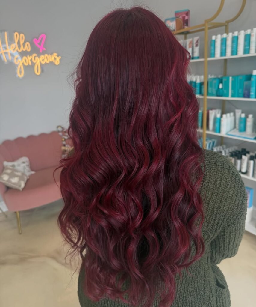 17 Dark Red Hair Color Ideas That Will Have You Turning Heads 12 Red Velvet