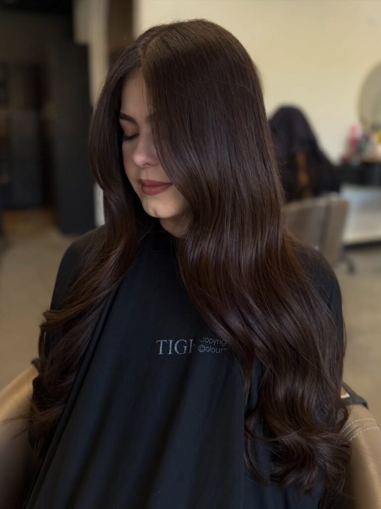 Rich Chocolate Brown hair color