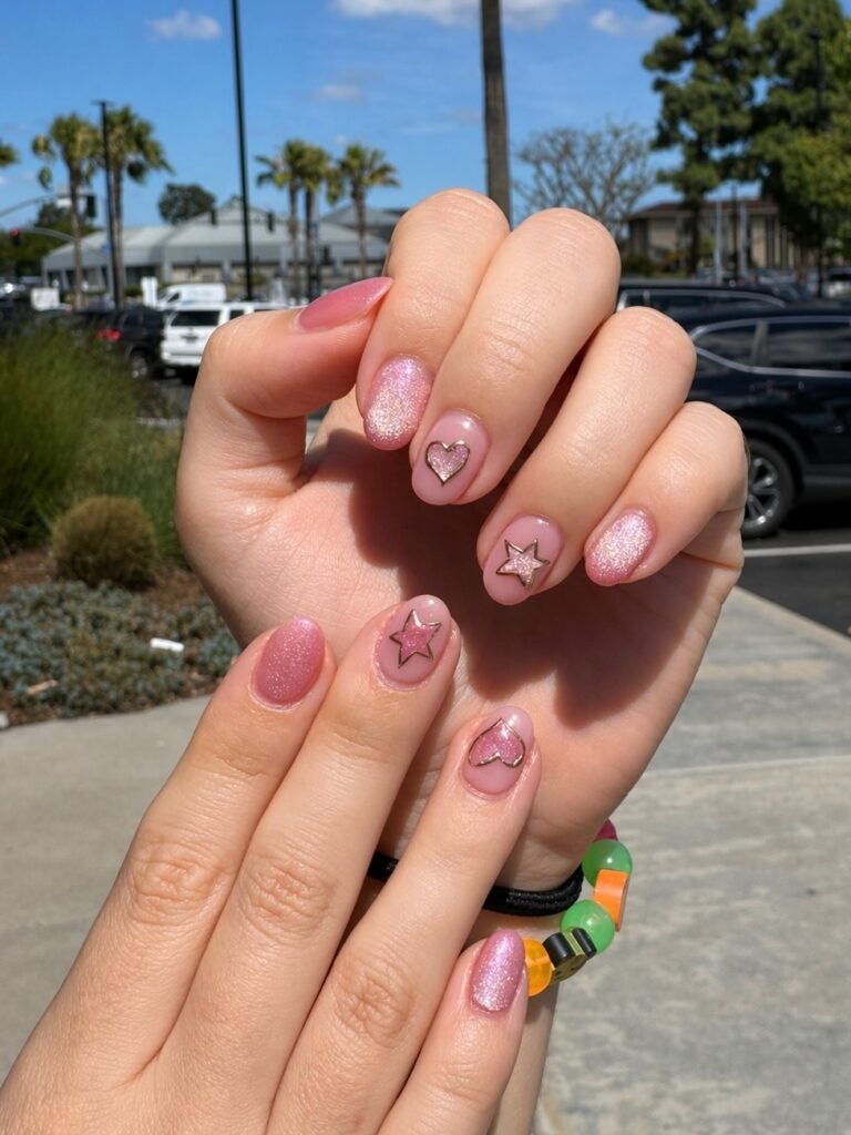 15 Short Nail Art Ideas That Prove Tiny Nails Can Steal the Whole Show 3 Short Nail Art Ideas