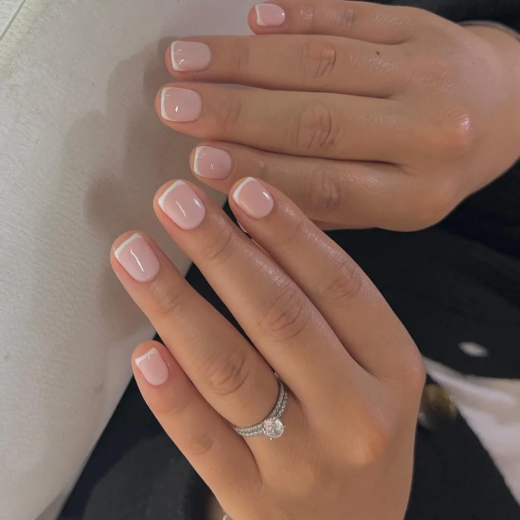 Short Nails French Ideas