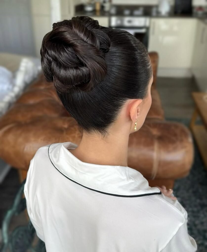 Sleek High Bun