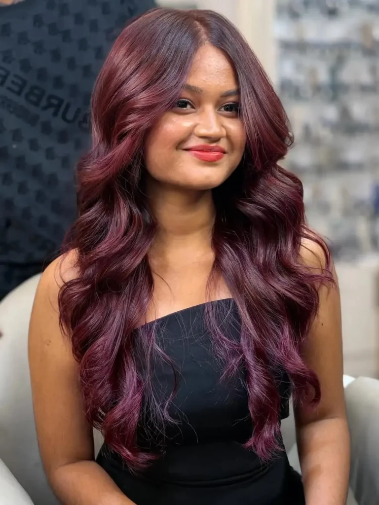 Subtle Chocolate Cherry Highlights