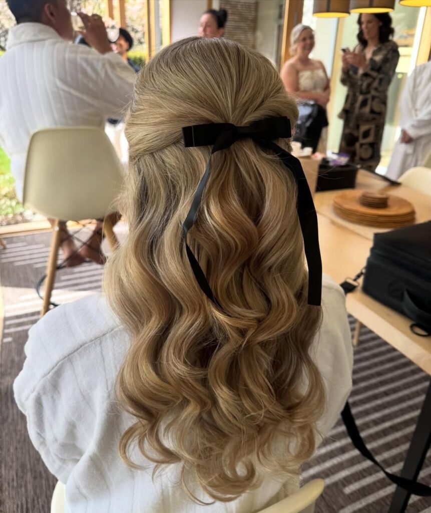 17 Adorable Toddler Hairstyles Idea That'll Make You Actually Look Forward to Hair Time 3 The Half Up Bow Hairstyle