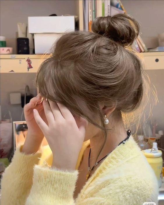 17 Adorable Toddler Hairstyles Idea That'll Make You Actually Look Forward to Hair Time 10 The Messy Top Knot
