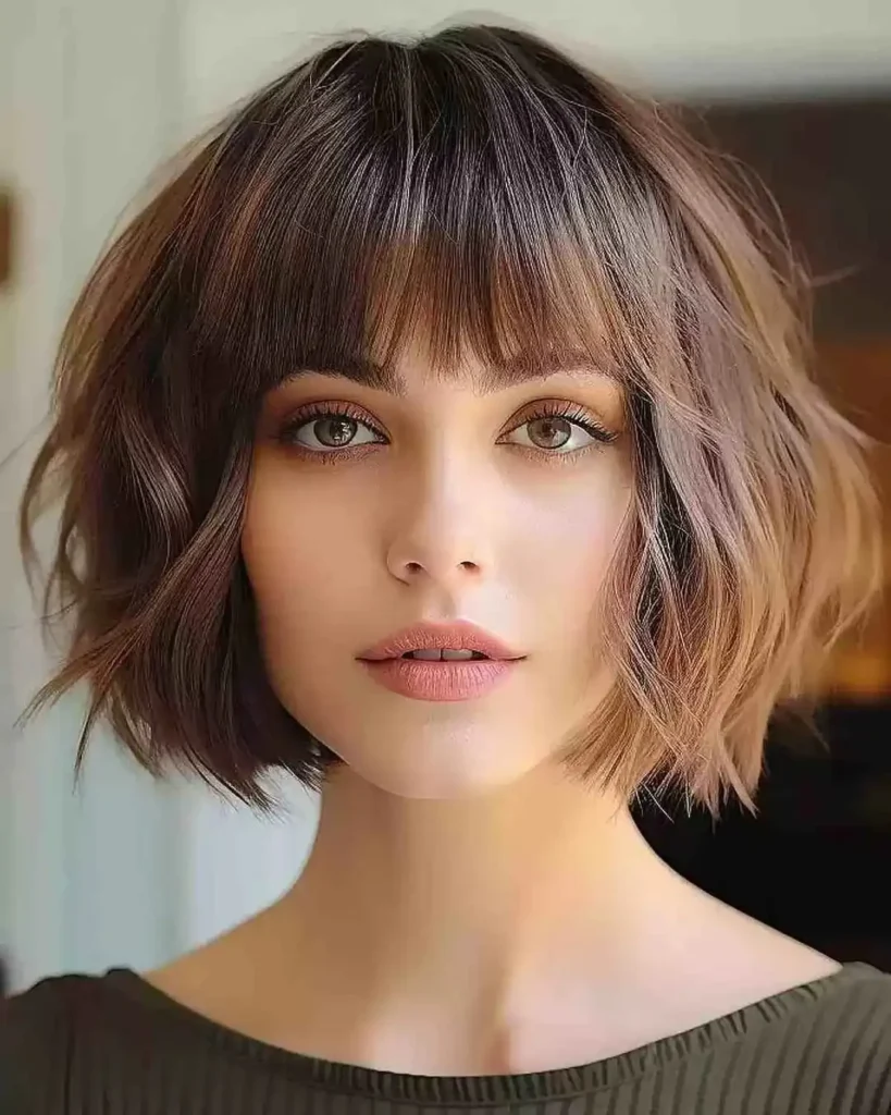 16 Cute Short Hair Ideas That Look Effortless, Chic, and Totally Screenshot-Worthy 14 Tousled Beachy Bob