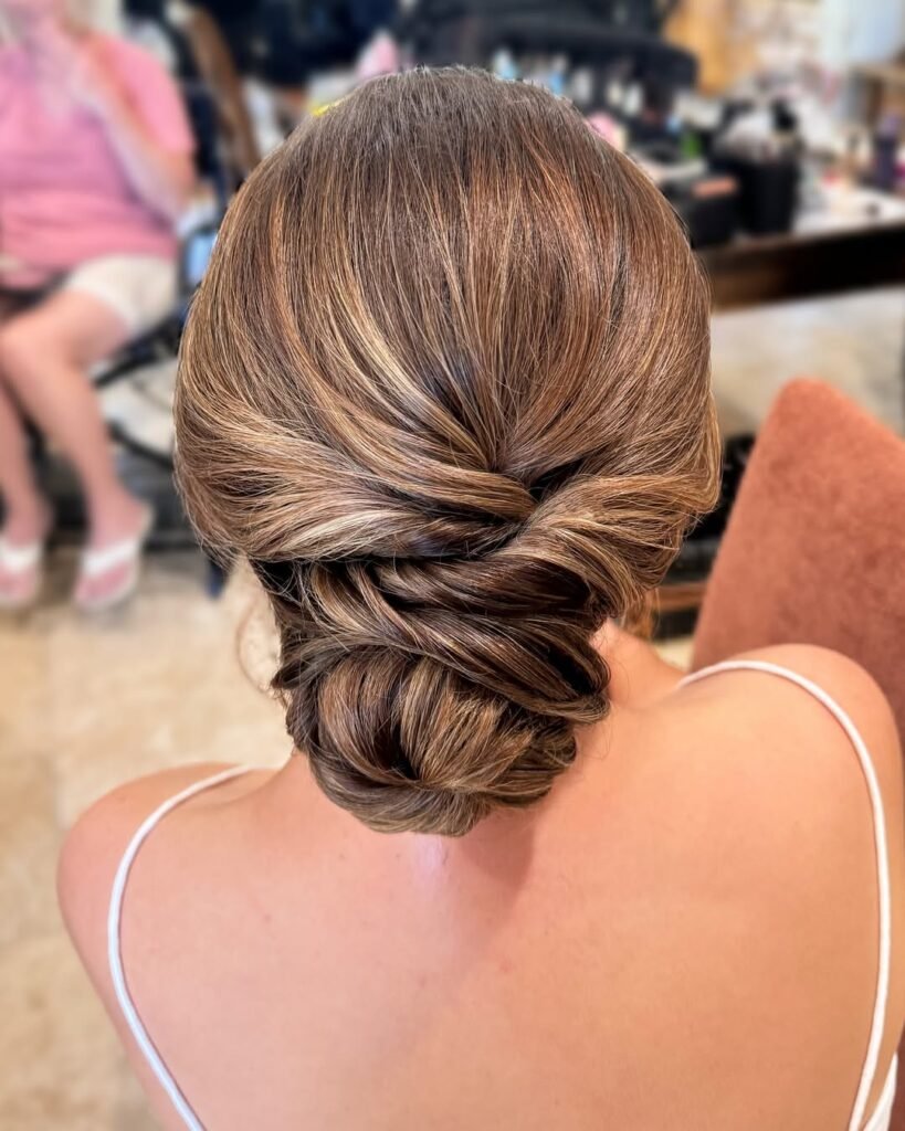 Twisted Bridal Updo