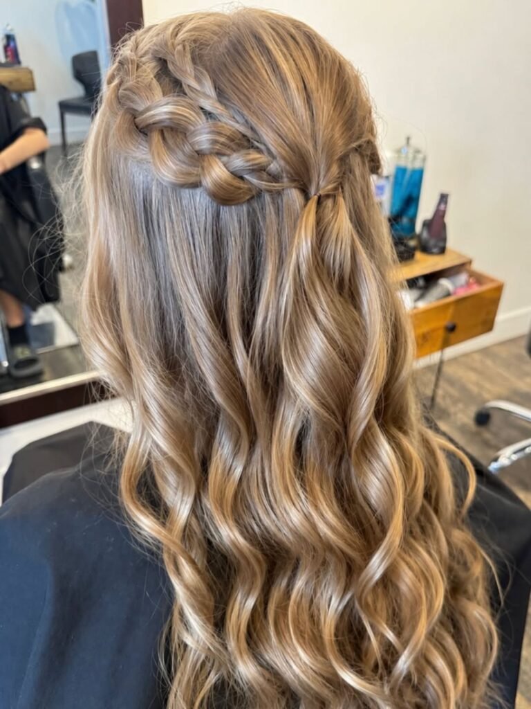17 Adorable Toddler Hairstyles Idea That'll Make You Actually Look Forward to Hair Time 15 Waterfall Braid
