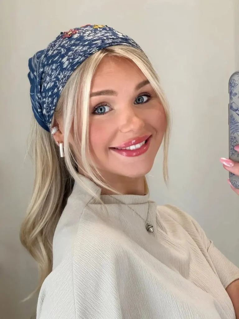 17 Scarf Hairstyles Ideas That Make Bad Hair Days Look Expensive 9 Bandana Scarf Hairstyle