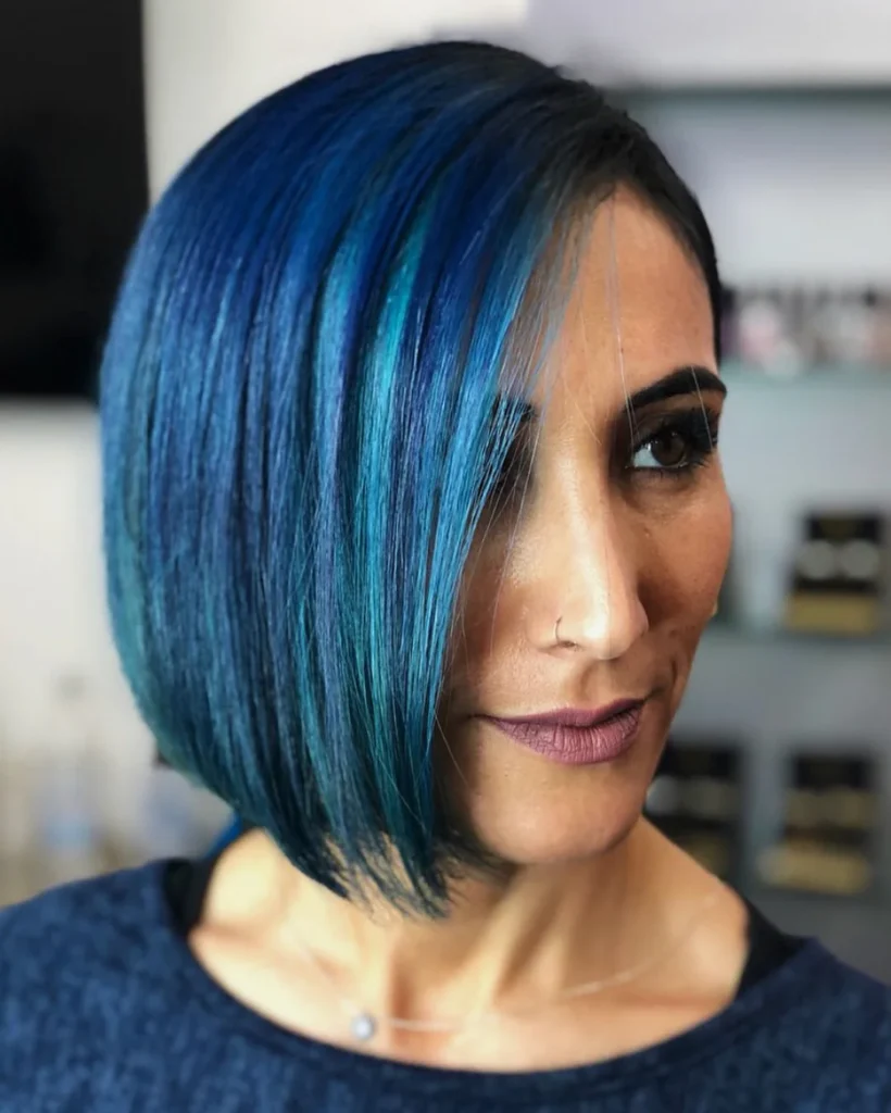 17 Grey Hair Color Ideas That Look Expensive, Cool, and Effortlessly Chic 11 Blue Grey Hair