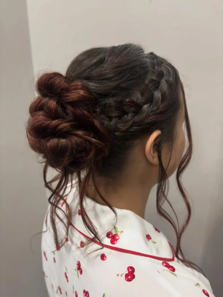 15 Elegant Hairstyle Ideas That Make You Look Expensive Without Trying Too Hard 11 Braided Low Bun