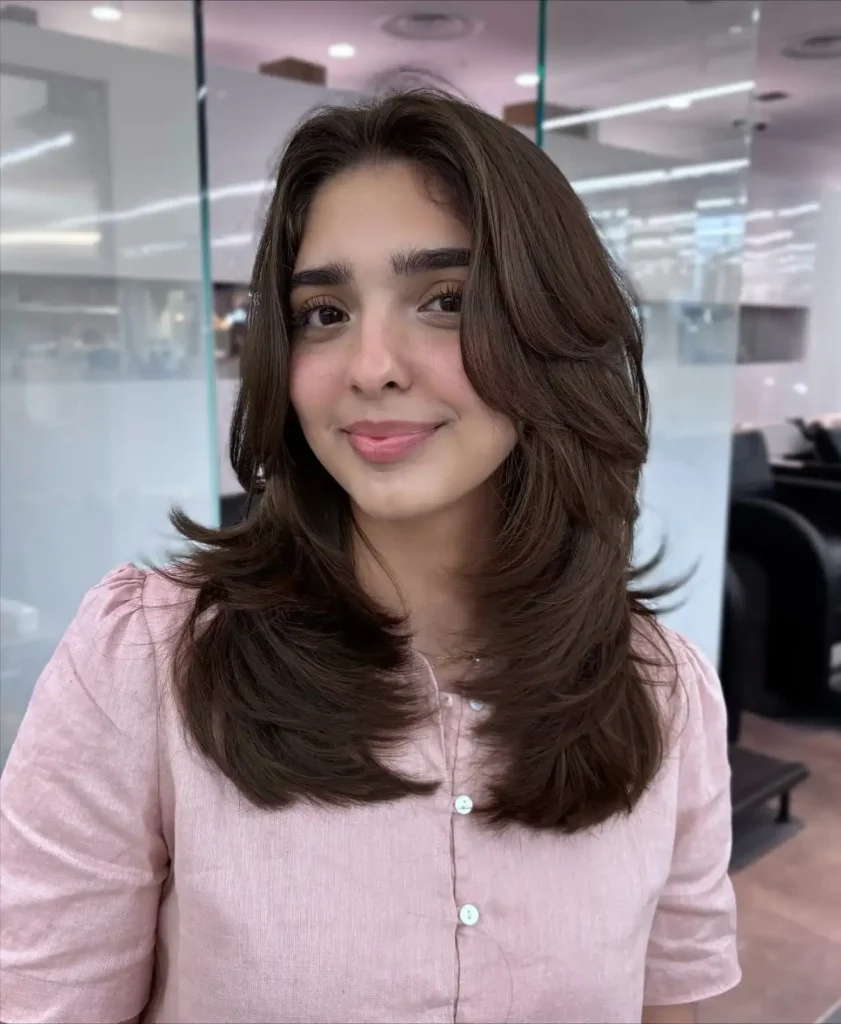 16 Medium Short Hair Ideas That Look Stylish and Easy to Maintain 5 Curtain Bangs With Medium Short Hair