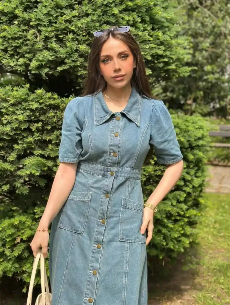Denim Dress Outfit