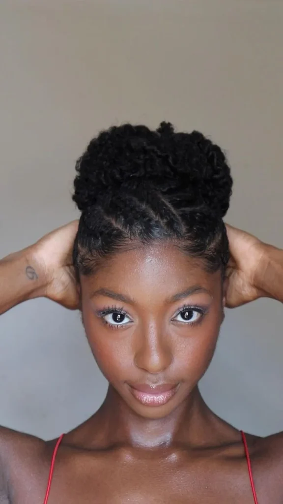 16 Flat Twist Hairstyles Ideas That Look Effortless, Chic, and Totally Screenshot-Worthy 13 Flat Twists Into High Bun
