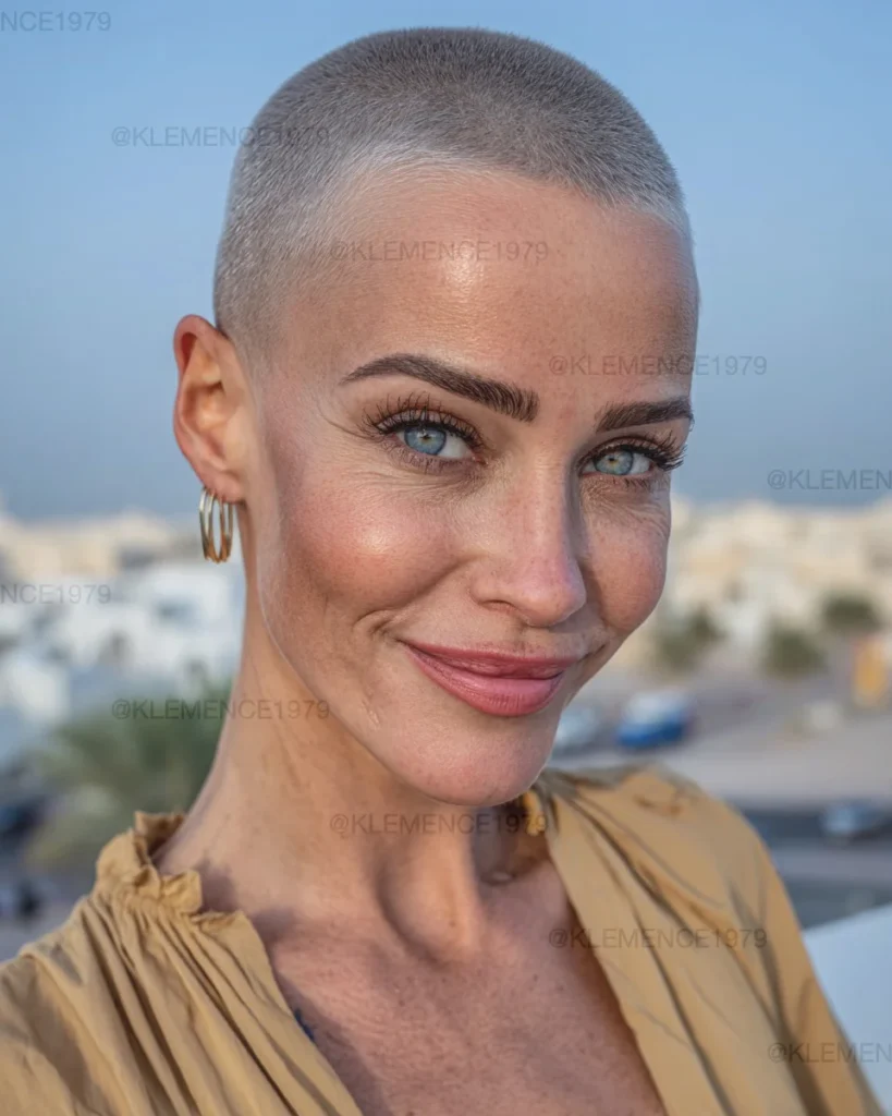 17 Short Grey Hair Ideas That Look Chic, Fresh, and Way Too Cool to Ignore 12 Grey Buzz Cut